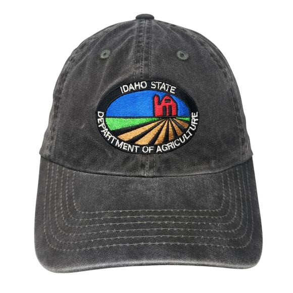 Idaho State Department of Agriculture Baseball Cap Gray One Size Port Authority - Picture 1 of 8